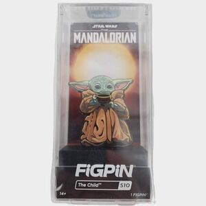 FiGPiN Disney Star Wars‎ The Mandalorian The Child Grogu 510 Enamel Pin New